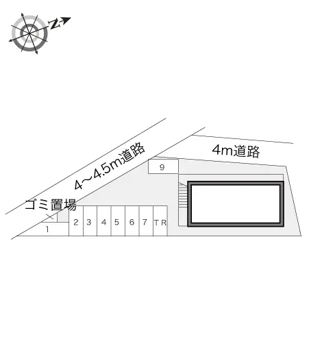 ★手数料０円★茅ヶ崎市矢畑　月極駐車場（LP）